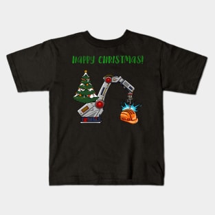 Robot Arm #2 Christmas Edition Kids T-Shirt